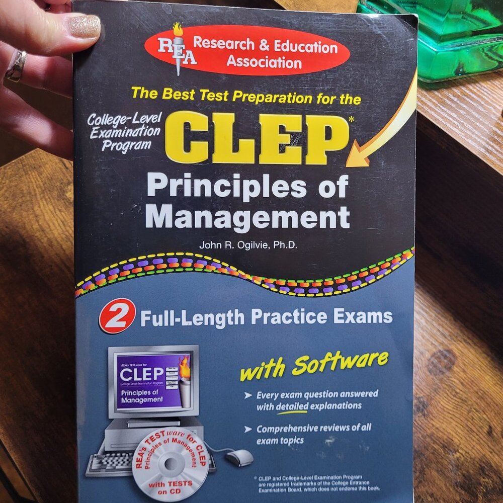 Clep Principles of Management Book - 2006 Version